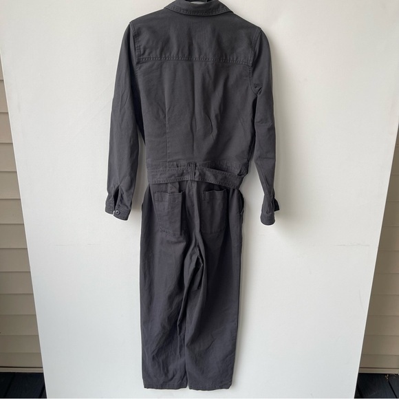 Old Navy Long-Sleeve Zip-Front Cropped Utility Jumpsuit for Women size XS - Picture 7 of 7